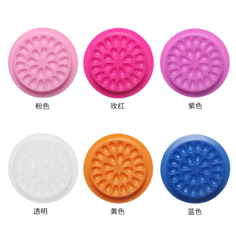 100pcs Eyelash Glue Holder Eye - Eyelash Extension Double Lash ulasan dan harga