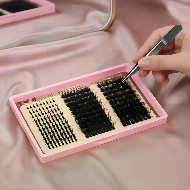 8 25mm Cluster Lashes Kit 260  - Eyelash Extension For Beginners ulasan dan harga