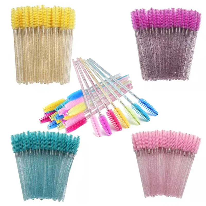 Wholesale 100PCS Mascara Spool - Eyelash Extension For Beginners ulasan dan harga