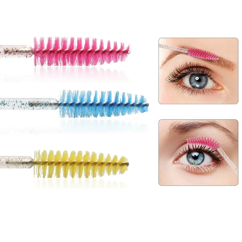 Wholesale 100PCS Mascara Spool - Eyelash Extension For Beginners ulasan dan harga