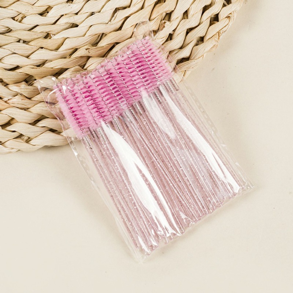 50-100PCS Crystal Eyelash Brus - Eyelash Extension For Beginners ulasan dan harga