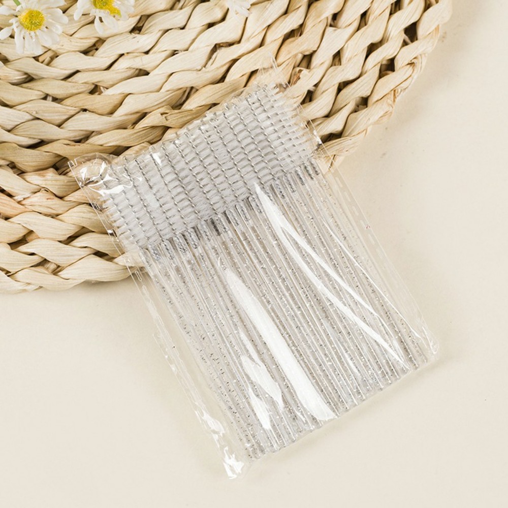 50-100PCS Crystal Eyelash Brus - Eyelash Extension For Beginners ulasan dan harga