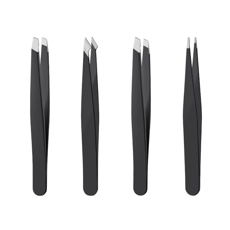 Stainless Steel Eyebrow Tweeze - Eyelash Extension Repair ulasan dan harga