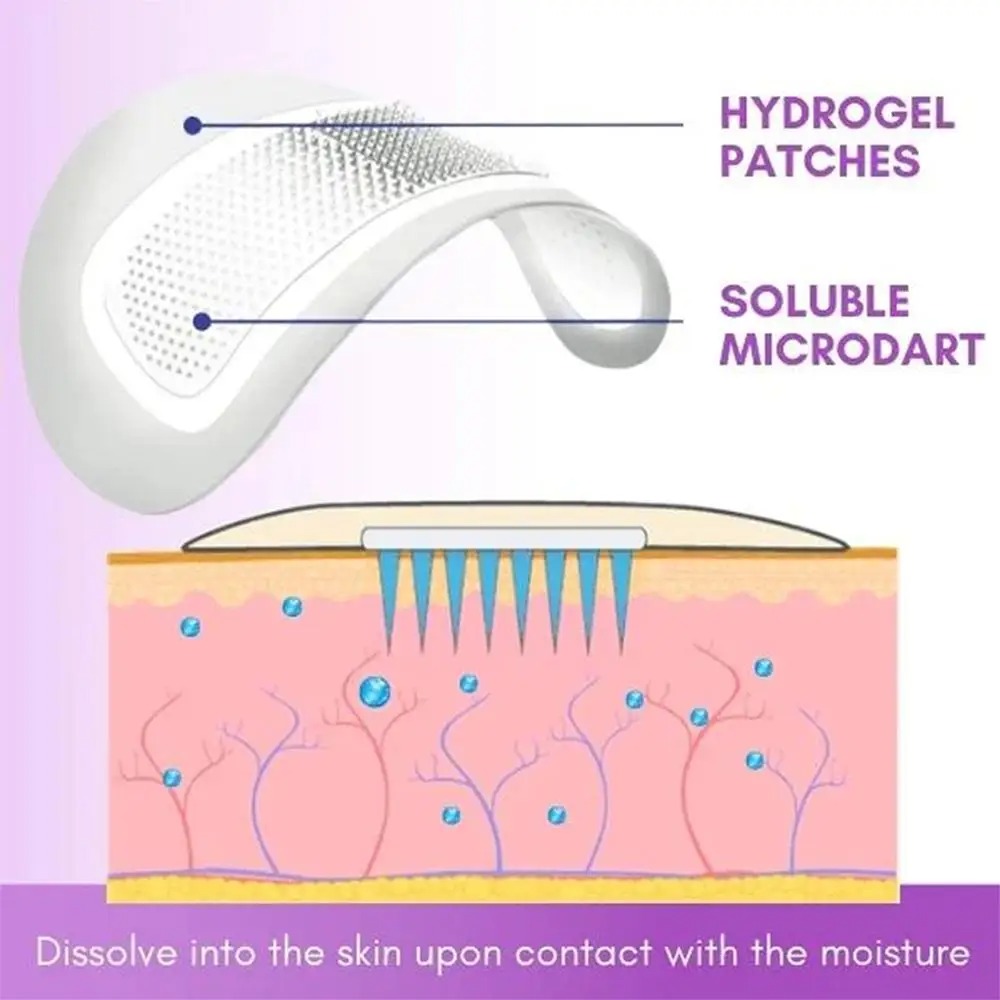 1 Pair Micro-needle Eye Patch  - Eye Pad Collagen ulasan dan harga