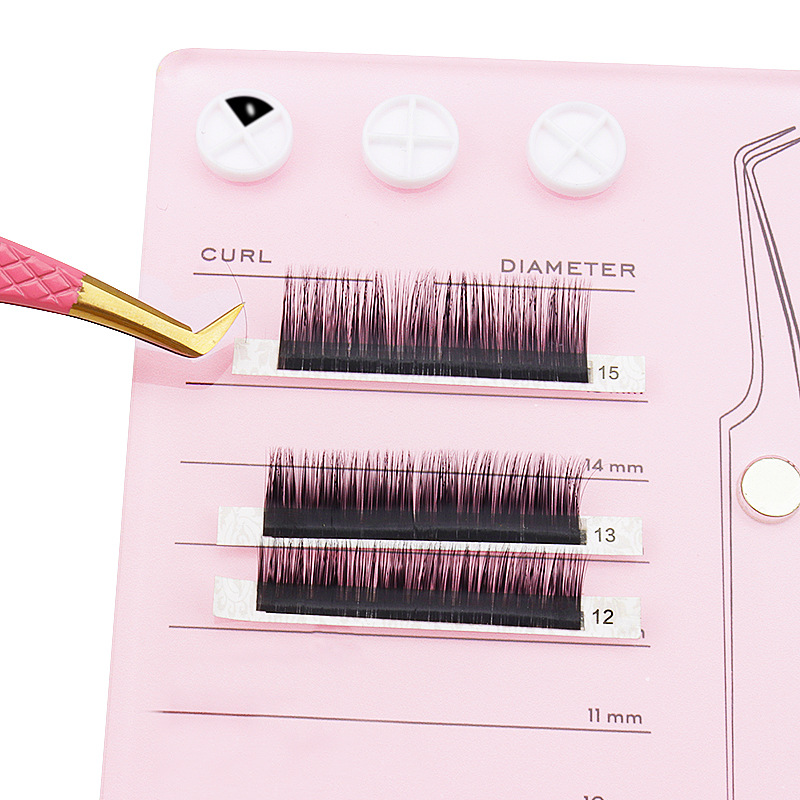 False Lashes Tray Display Boar - Eyelash Extension Menu ulasan dan harga
