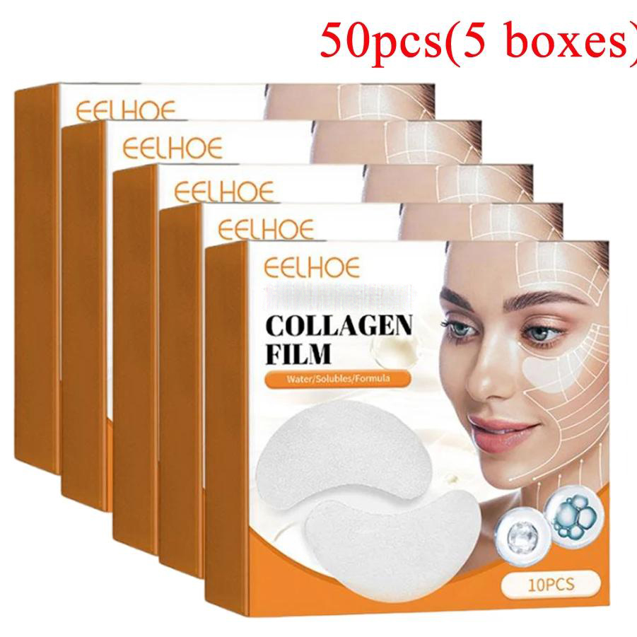 5 BOXES Collagen Soluble Patch - Eye Pad Collagen ulasan dan harga
